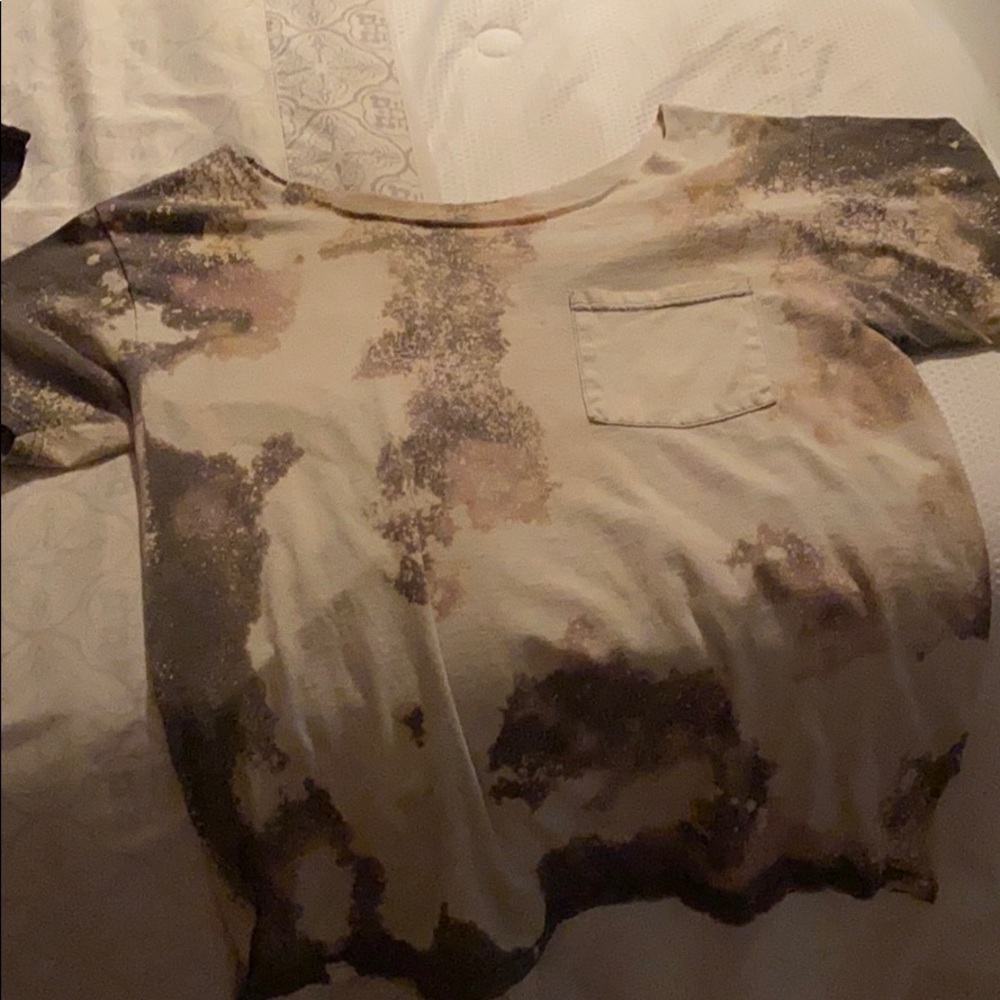Bleached apparel